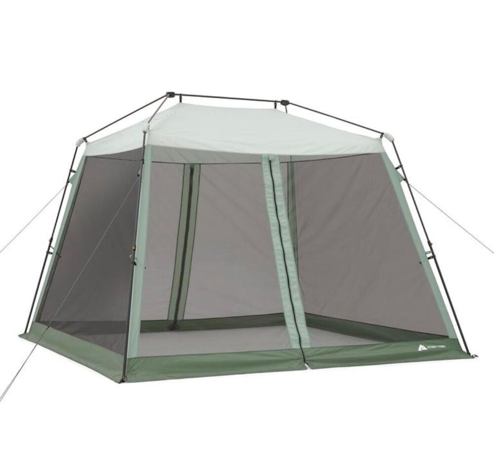 Ozark Trail 10' x 10' Instant Screen House Tent with double hub